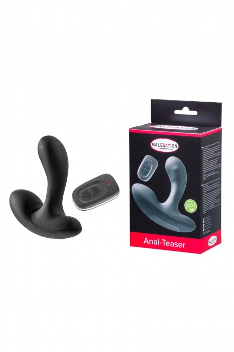 Черный стимулятор простаты Anal-Teaser - MALESATION - в Уссурийске купить с доставкой