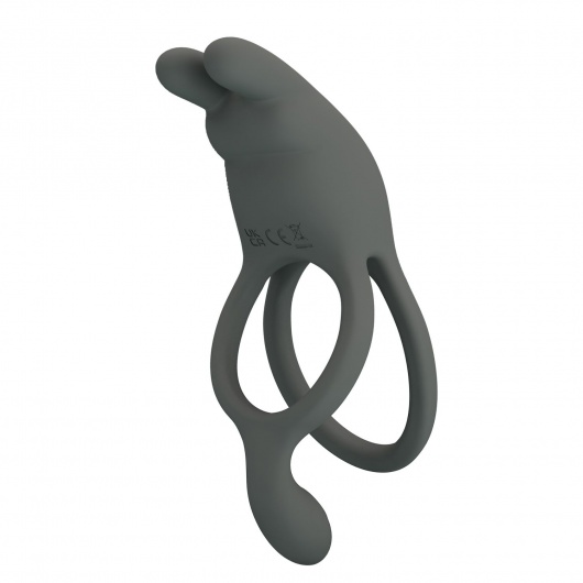 Серое эрекционное виброкольцо Dwayne - Baile - в Уссурийске купить с доставкой