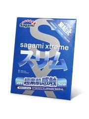 Презерватив Sagami Xtreme FEEL FIT 3D - 1 шт. - Sagami - купить с доставкой в Уссурийске