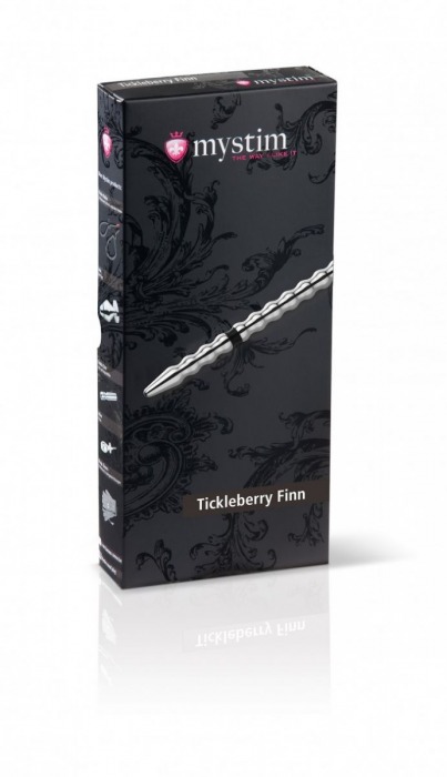 Уретральный зонд Tickleberry Finn для электростимуляции - MyStim - купить с доставкой в Уссурийске