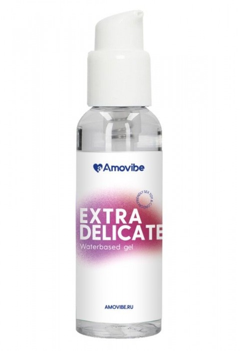 Гель на водной основе Amovibe Extra Delicate - 100 мл. - Amovibe - купить с доставкой в Уссурийске