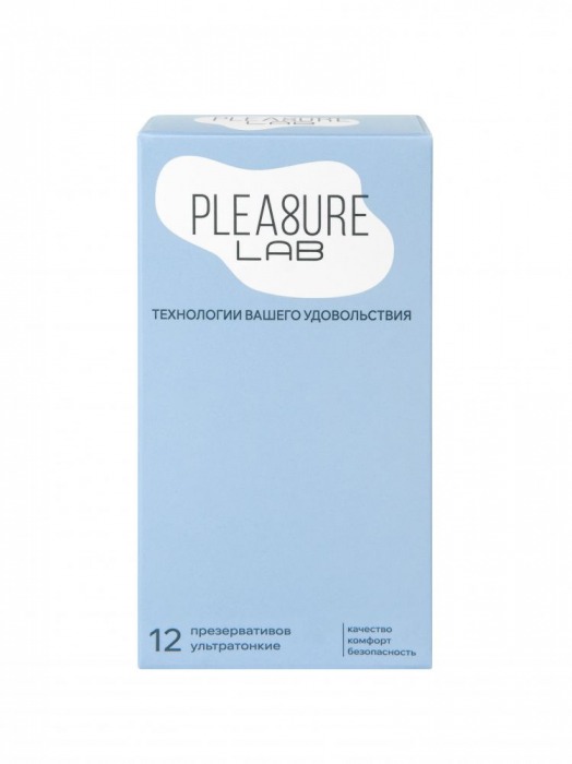 Ультратонкие презервативы Pleasure Lab - 12 шт. - Pleasure Lab - купить с доставкой в Уссурийске