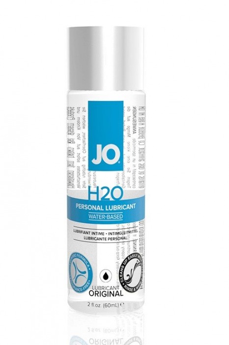 Нейтральный лубрикант на водной основе JO Personal Lubricant H2O - 60 мл. - System JO - купить с доставкой в Уссурийске