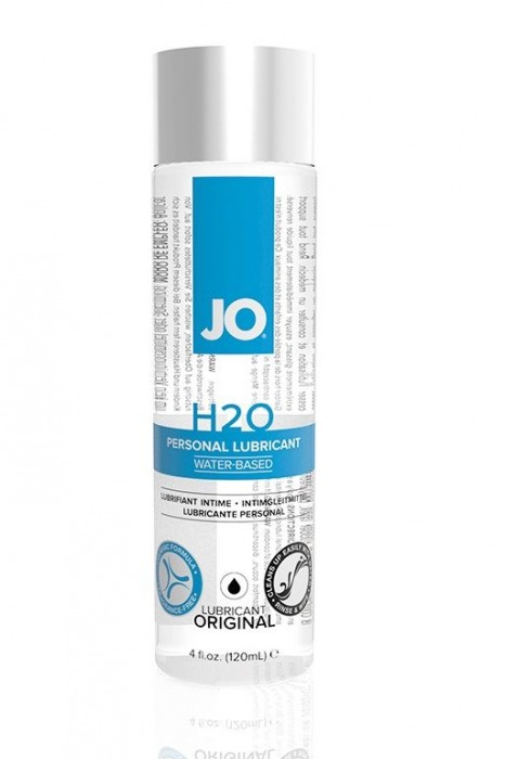 Нейтральный лубрикант на водной основе JO Personal Lubricant H2O - 120 мл. - System JO - купить с доставкой в Уссурийске