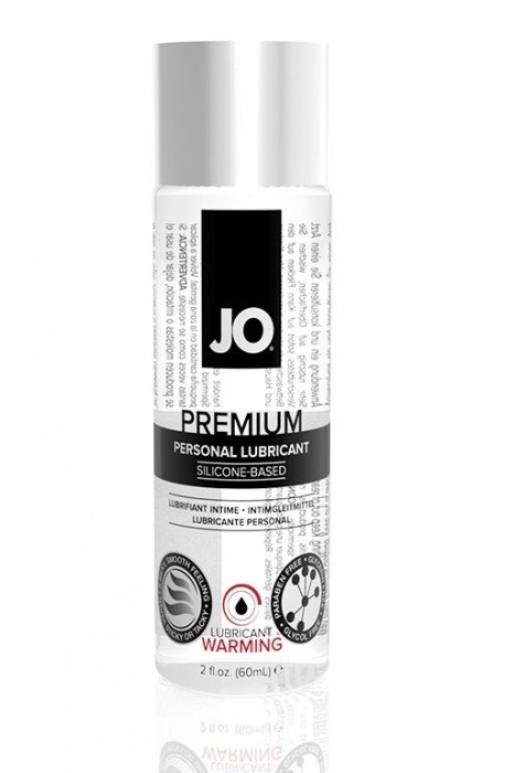 Возбуждающий лубрикант на силиконовой основе JO Personal Premium Lubricant  Warming - 60 мл. - System JO - купить с доставкой в Уссурийске