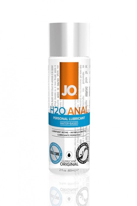 Анальный лубрикант на водной основе JO Anal H2O - 60 мл. - System JO - купить с доставкой в Уссурийске