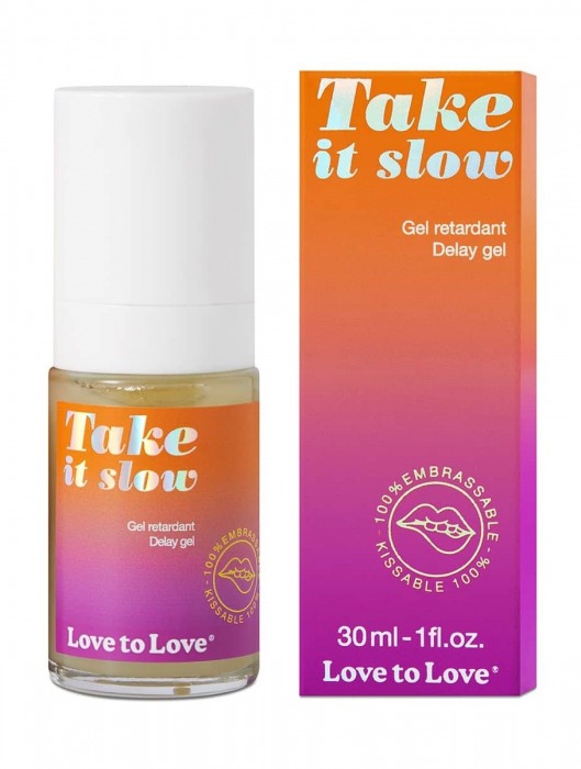 Пролонгирующий гель для мужчин Take It Slow - 30 мл. - Love to Love - купить с доставкой в Уссурийске
