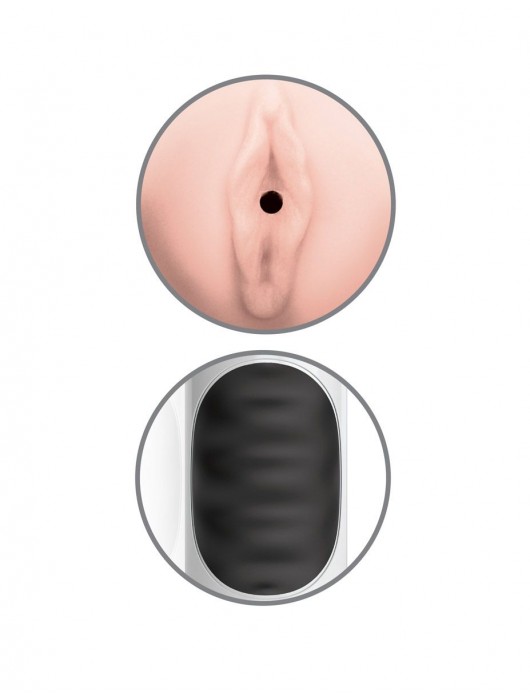 Мастурбатор-вагина Extreme Toyz Mega Grip Vibrating Stroker Mouth - Pipedream - в Уссурийске купить с доставкой