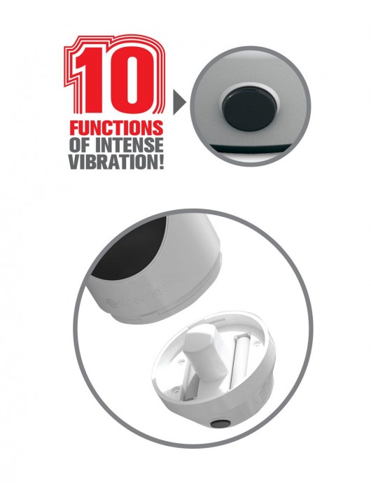 Мастурбатор-вагина Extreme Toyz Mega Grip Vibrating Stroker Mouth - Pipedream - в Уссурийске купить с доставкой