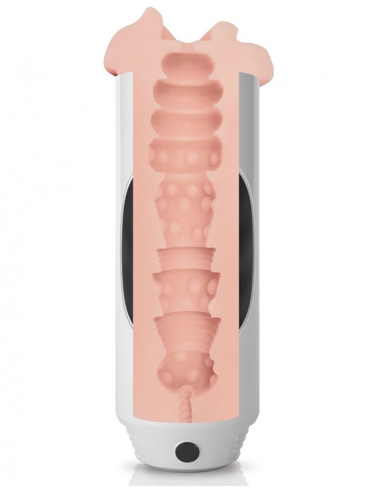 Мастурбатор-вагина Extreme Toyz Mega Grip Vibrating Stroker Mouth - Pipedream - в Уссурийске купить с доставкой