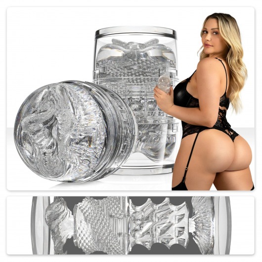 Прозрачный двусторонний мастурбатор Fleshlight Quickshot Mia Malkova - Fleshlight - в Уссурийске купить с доставкой