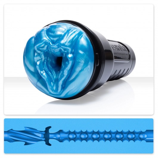 Мастурбатор-вагина Fleshlight Freaks Alien Blue Metallic - Fleshlight - в Уссурийске купить с доставкой