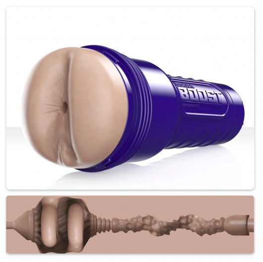 Телесный мастурбатор-анус Fleshlight Boost Blast Female - Fleshlight - в Уссурийске купить с доставкой