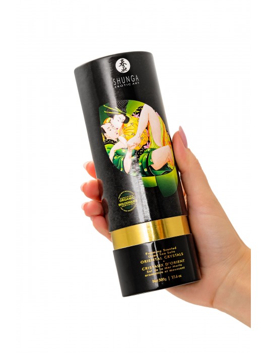 Соль Мёртвого моря для ванны Oriental Crystals «Цветок лотоса» - 500 гр. -  - Магазин феромонов в Уссурийске