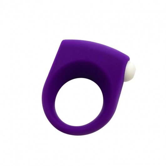 Фиолетовое эрекционное кольцо Puggle Vibrating Ring with Bullet - Adrien Lastic - в Уссурийске купить с доставкой