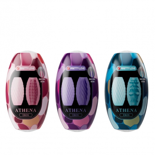 Набор из 15 мастурбаторов Athena - Baile - в Уссурийске купить с доставкой