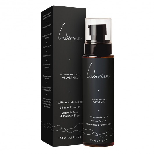Интимный гель на силиконовой основе с маслом макадамии Luberium Velvel Gel - 100 мл. - Luberium - купить с доставкой в Уссурийске