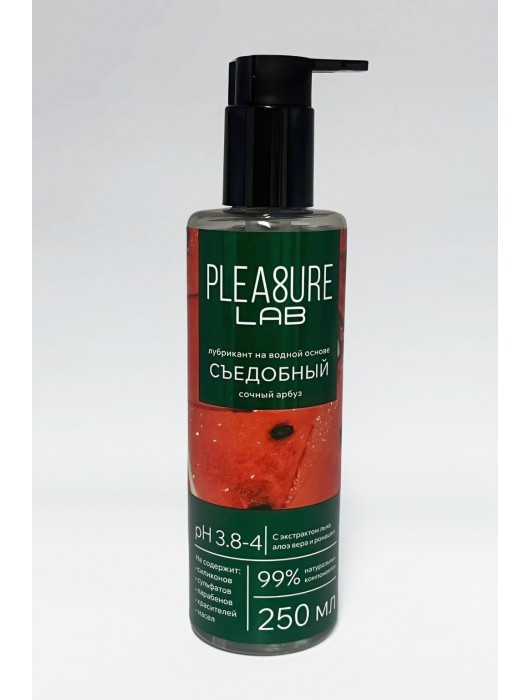 Лубрикант на водной основе Pleasure Lab с ароматом арбуза - 250 мл. - Pleasure Lab - купить с доставкой в Уссурийске