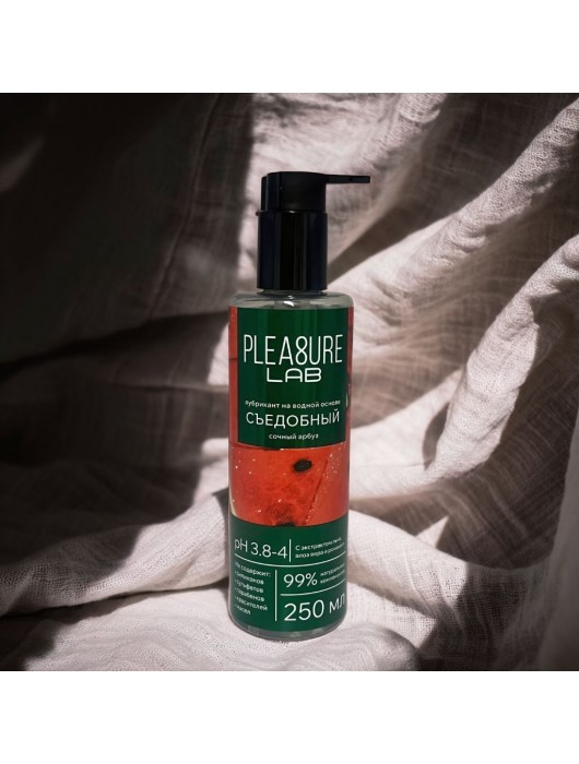 Лубрикант на водной основе Pleasure Lab с ароматом арбуза - 250 мл. - Pleasure Lab - купить с доставкой в Уссурийске