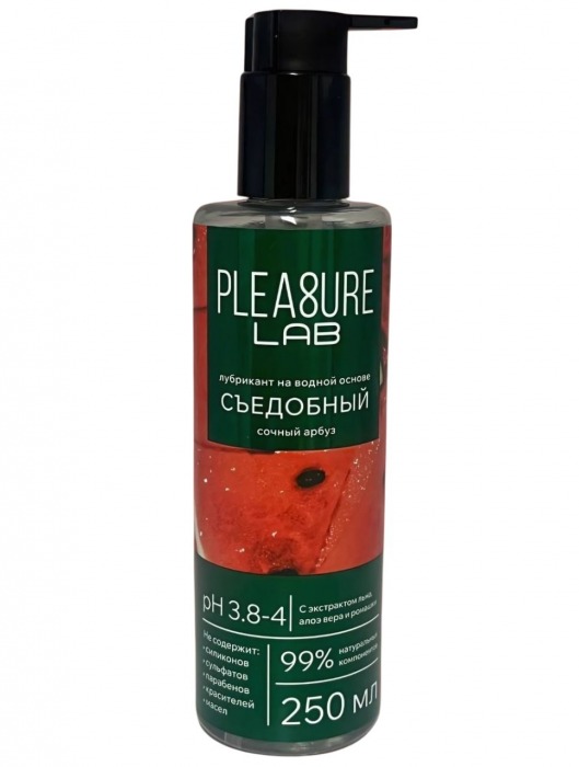 Лубрикант на водной основе Pleasure Lab с ароматом арбуза - 250 мл. - Pleasure Lab - купить с доставкой в Уссурийске