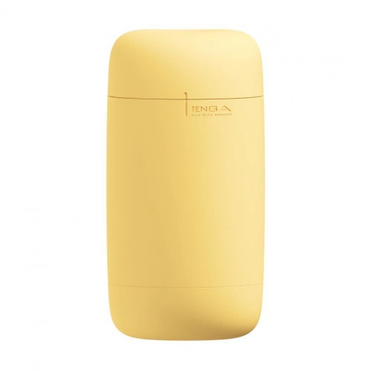 Желтый мастурбатор Tenga Puffy - Tenga - в Уссурийске купить с доставкой