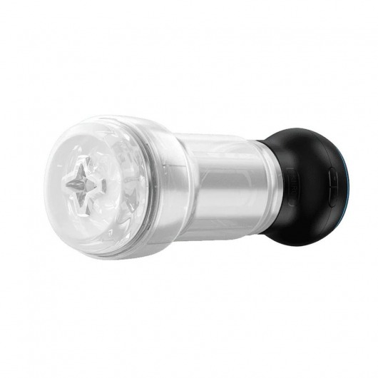 Набор PowerBlow   Feel Pocket Stroker Crystal: мастурбатор и интерактивная насадка - Kiiroo - в Уссурийске купить с доставкой