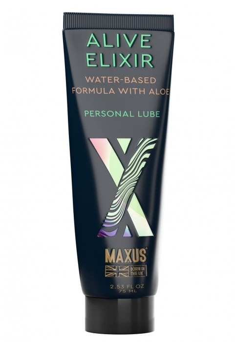Интимный гель на водной основе MAXUS Alive Elixir - 75 мл. - Maxus - купить с доставкой в Уссурийске