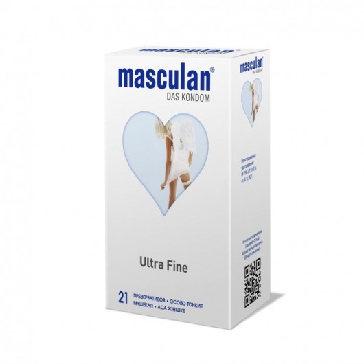 Особо тонкие презервативы Masculan Ultra Fine - 21 шт. - Masculan - купить с доставкой в Уссурийске