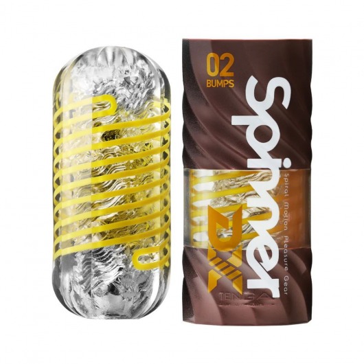 Мастурбатор Tenga Spinner DX 02 Bumps - Tenga - в Уссурийске купить с доставкой