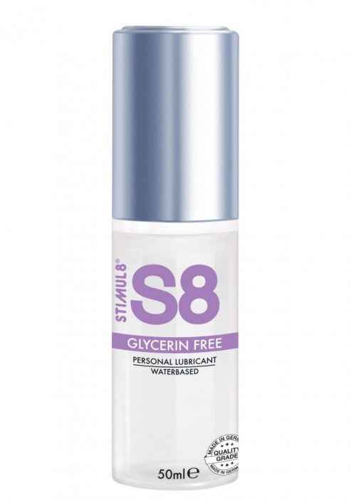 Лубрикант на водной основе S8 Glycerin Free без глицерина - 50 мл. - Stimul8 - купить с доставкой в Уссурийске
