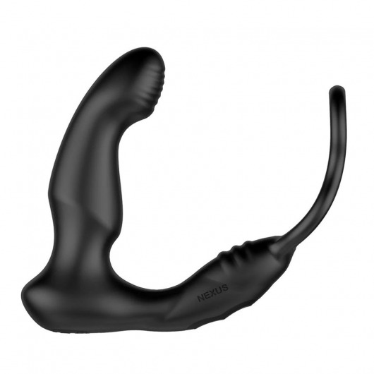 Черный двухмоторный массажер простаты Nexus Simul8 Wave Edition - Nexus Range - в Уссурийске купить с доставкой