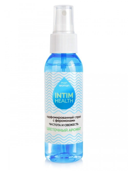 Парфюмированный спрей Intim Health для нижнего белья и тела с цветочным ароматом - 95 мл. -  - Магазин феромонов в Уссурийске