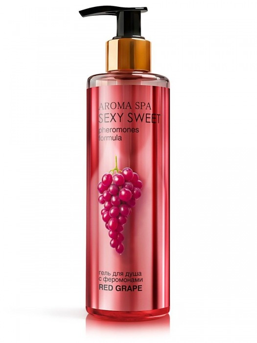 Гель для душа с феромонами и ароматом винограда Red Grape - 200 мл. -  - Магазин феромонов в Уссурийске