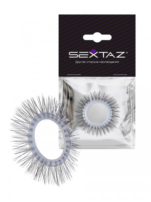 Круглое эрекционное кольцо с «ресничками» - Sextaz - в Уссурийске купить с доставкой