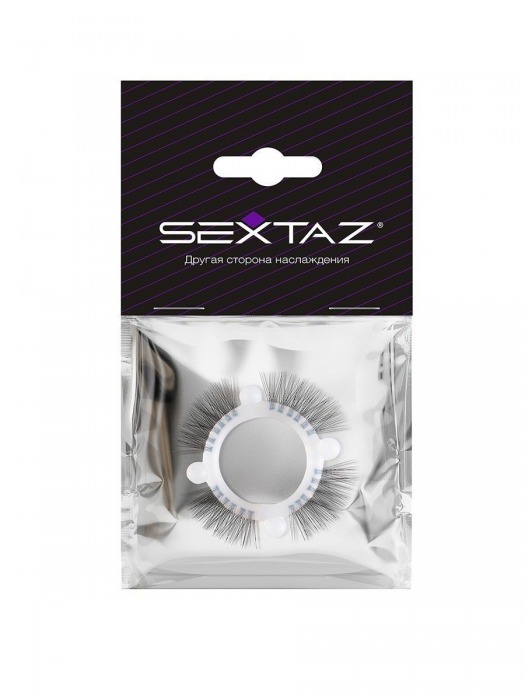 Эластичное кольцо с «ресничками» и 4 шариками - Sextaz - в Уссурийске купить с доставкой