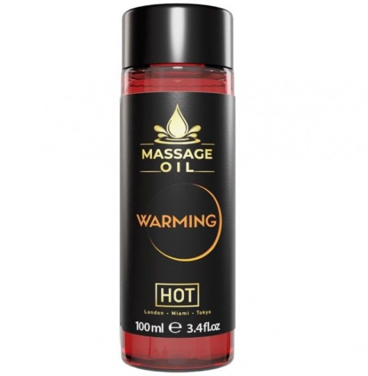 Массажное масло с согревающим эффектом Massage Oil Warming - 100 мл. - HOT - купить с доставкой в Уссурийске