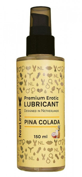 Ароматизированный лубрикант на водной основе NewLevel Pina Colada - 150 мл. - NewLevel - купить с доставкой в Уссурийске