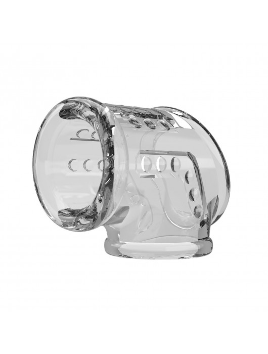 Прозрачная насадка на пенис и мошонку - Baile - в Уссурийске купить с доставкой