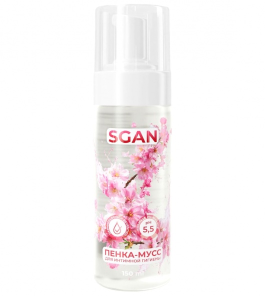 Пенка-мусс для интимной гигиены SGAN с пребиотиками - 150 мл. - SGAN - купить с доставкой в Уссурийске