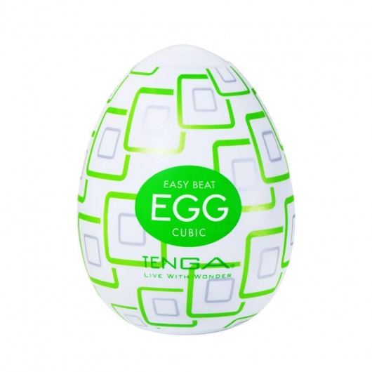 Мастурбатор-яйцо Tenga Egg Cubic - Tenga - в Уссурийске купить с доставкой