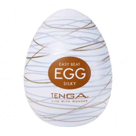 Мастурбатор-яйцо Tenga Egg Silky - Tenga - в Уссурийске купить с доставкой