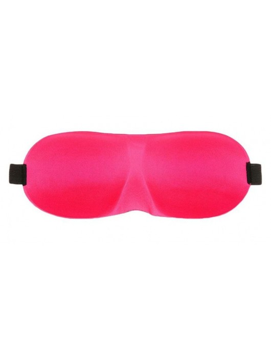 Розовая глухая маска на резинке - Sitabella - купить с доставкой в Уссурийске