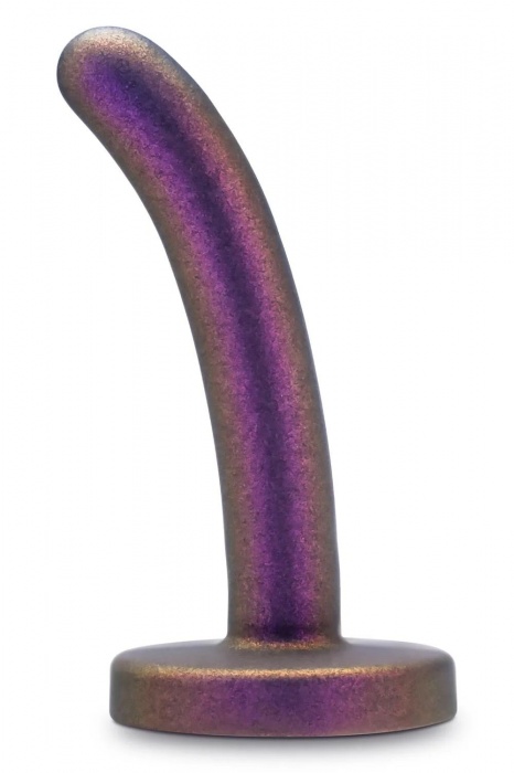 Фиолетовая насадка с гладкой поверхностью Surrender 4.75 Inch Beginner Pegging Dildo - 12 см. - Blush Novelties - купить с доставкой в Уссурийске