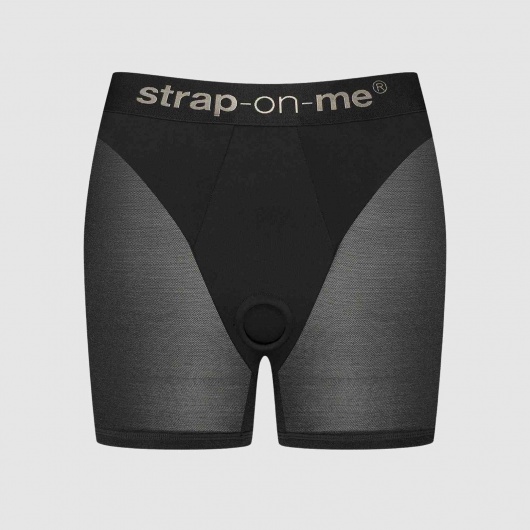 Трусики-шорты для фиксации насадок Strap-on-me Harness Lingerie Halo - size L - Strap-on-me - купить с доставкой в Уссурийске