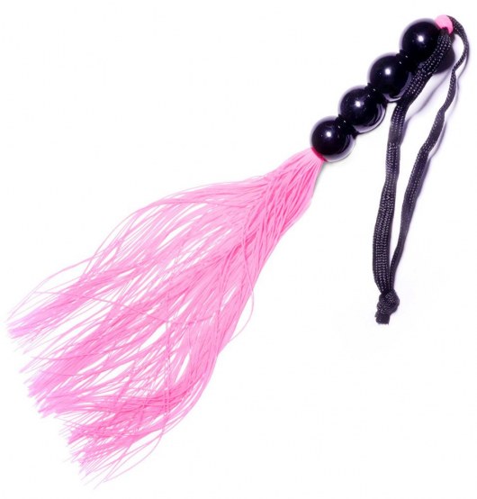 Розовая силиконовая плеть - 35,5 см. - Boys of Toys - купить с доставкой в Уссурийске