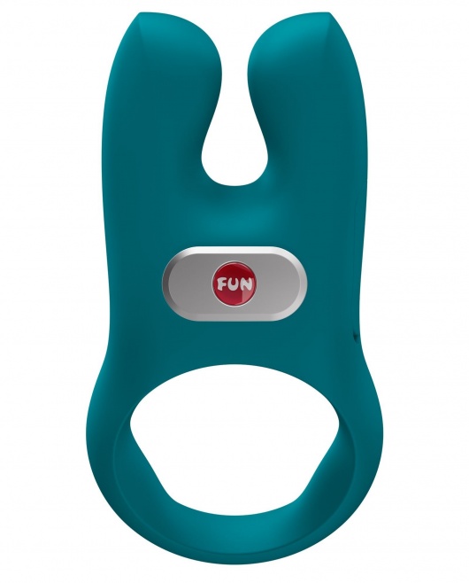 Зеленое эрекционное виброкольцо Nos - Fun Factory - в Уссурийске купить с доставкой