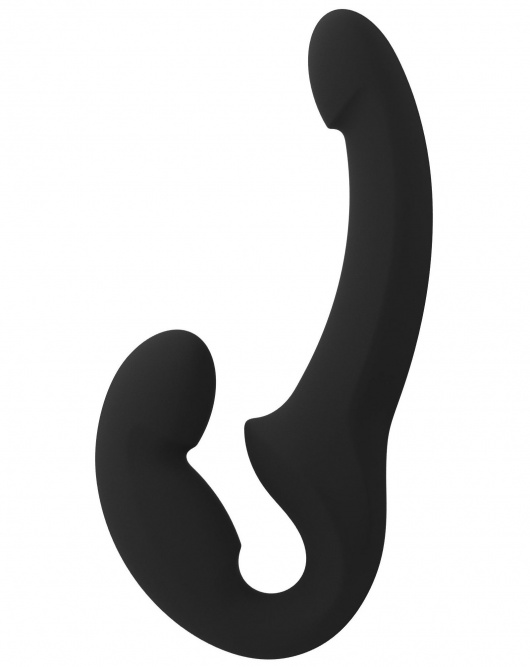 Черный безремневой страпон Share Lite - Fun Factory - купить с доставкой в Уссурийске