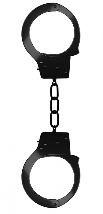 Чёрные наручники OUCH! Black - Shots Media BV - купить с доставкой в Уссурийске