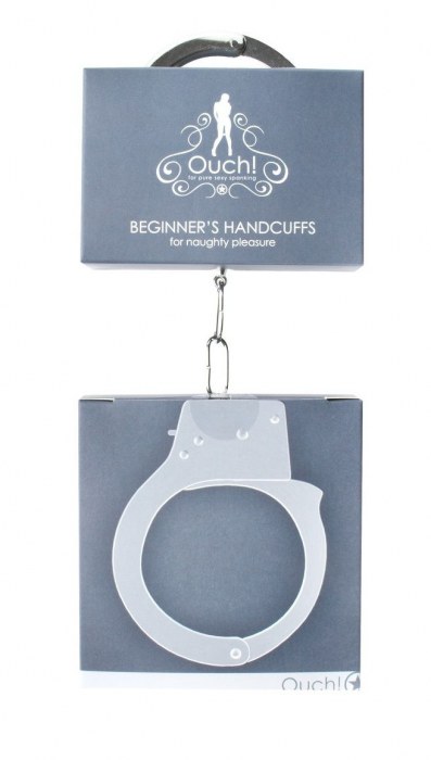 Металлические наручники OUCH! Metal - Shots Media BV - купить с доставкой в Уссурийске