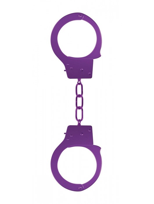Фиолетовые наручники OUCH! Purple - Shots Media BV - купить с доставкой в Уссурийске